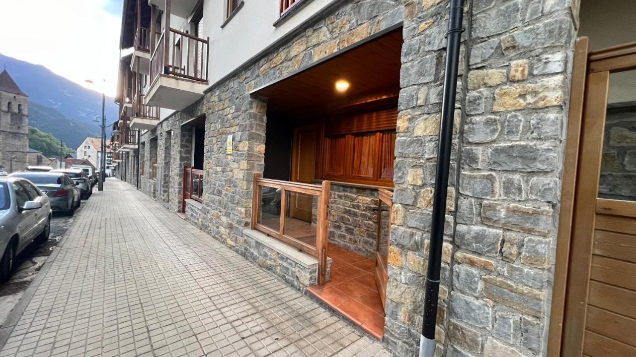 Apartamento Acogedor Pineta Bielsa Buitenkant foto